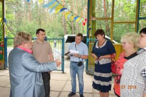 Совместный мониторинговый визит в места компактного размещения переселенцев из зоны АТО в Святогорске и Харькове